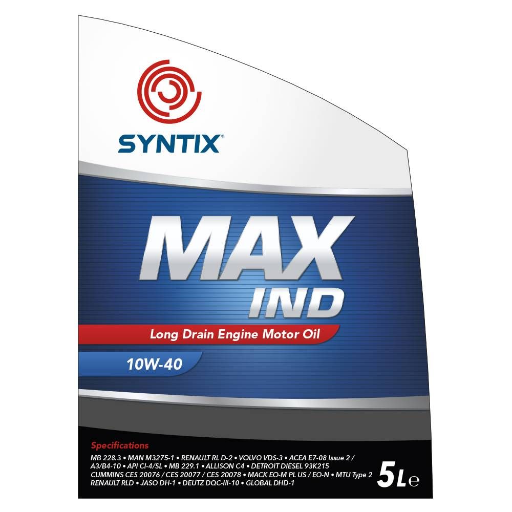 syntix max ind 10w40 - SYNTIX MAX IND. 10W40