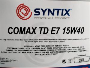 COMAX TD E7 15W40 03 300x225 - Heavy Duty
